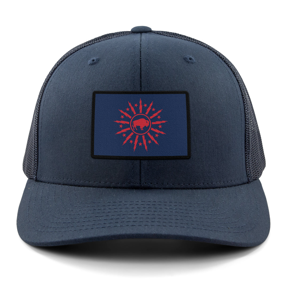 Buffalo Freestyle Flag Classic Snapback Trucker Hat