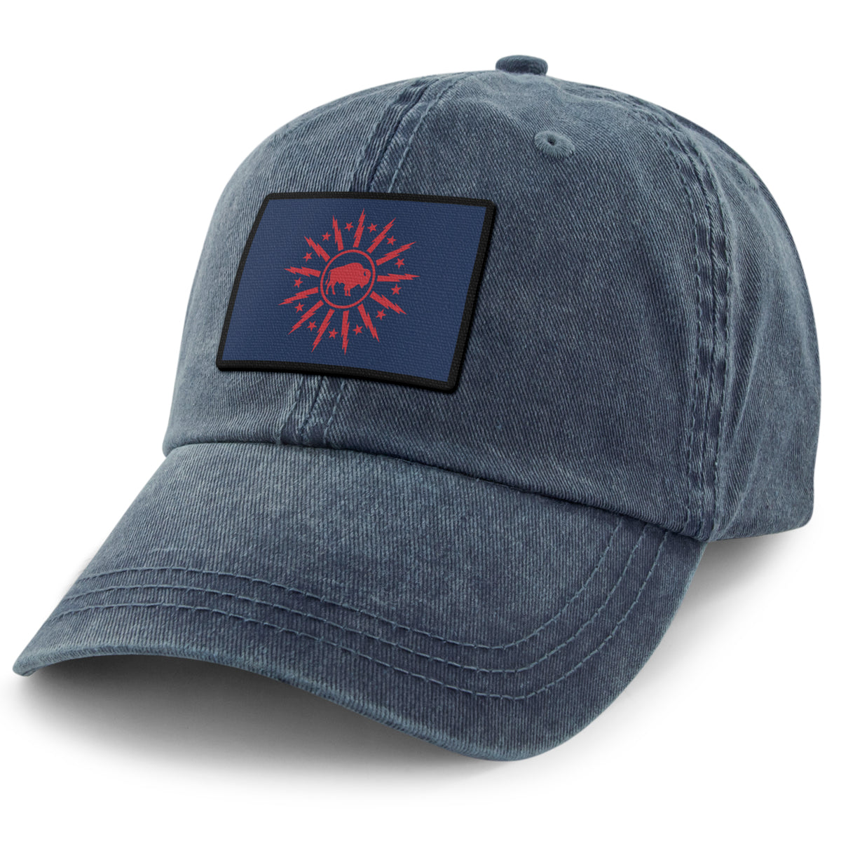 Buffalo Freestyle Flag Dad Hat