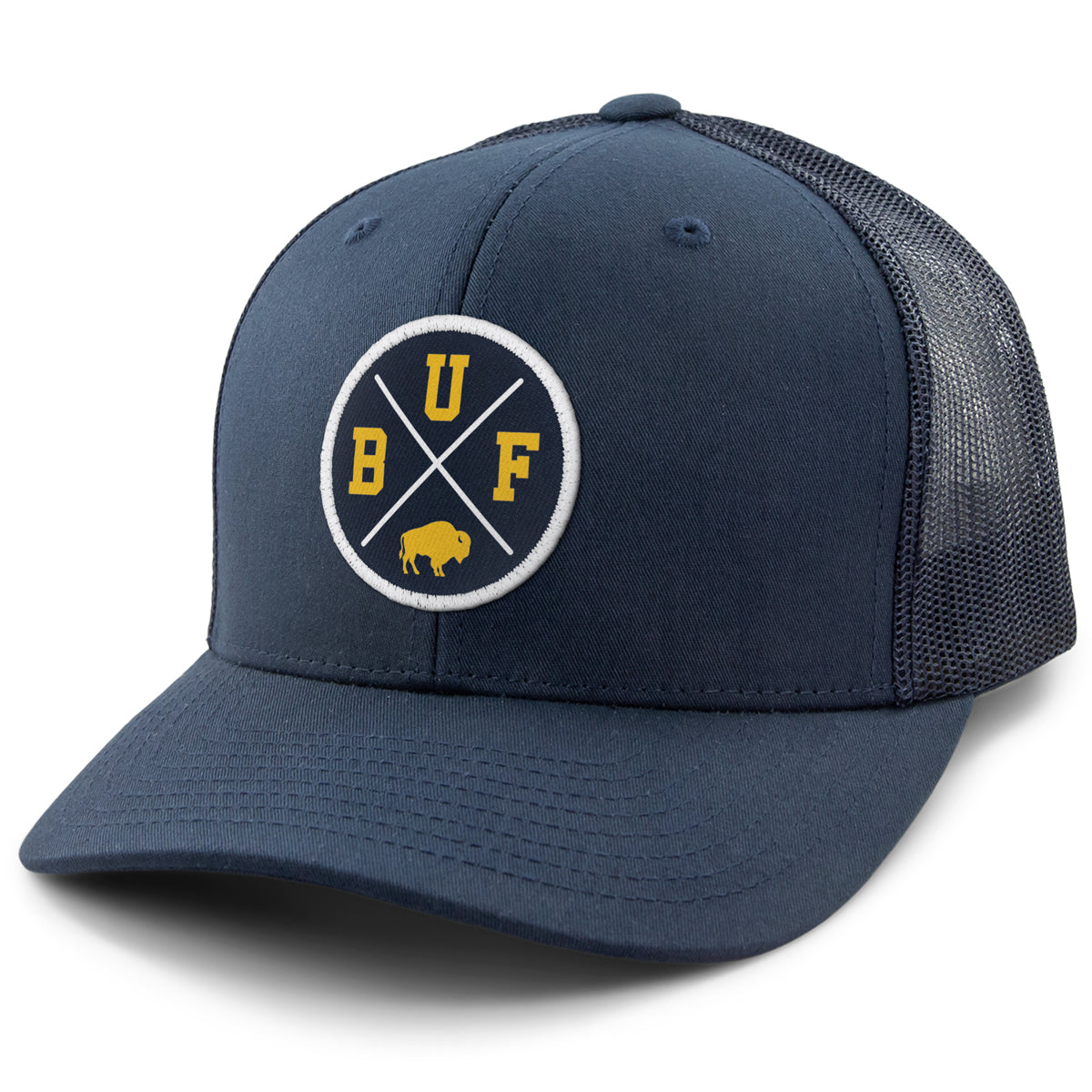 Buffalo Gold Bison Crossroads Classic Snapback Trucker Hat