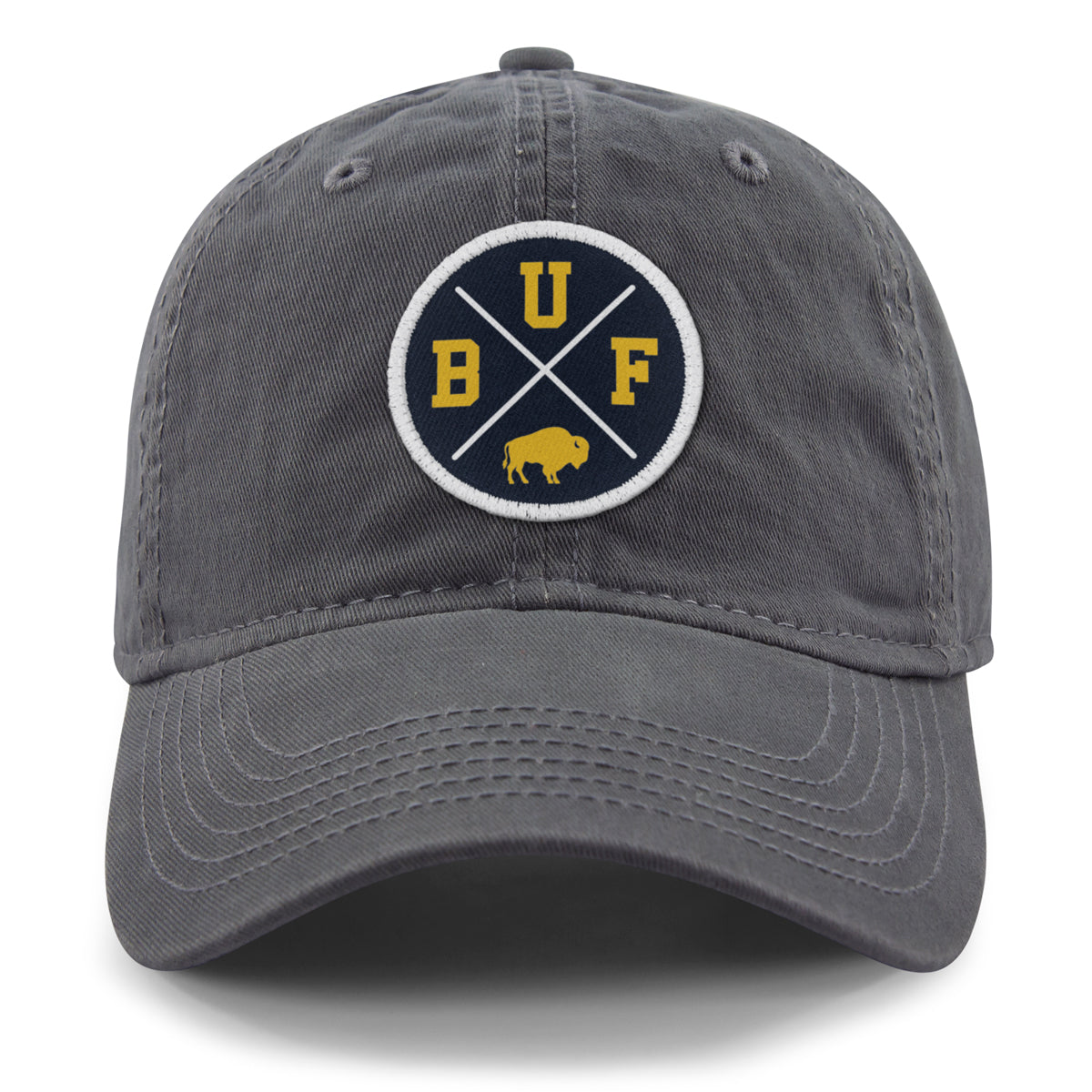 Buffalo Gold Bison Crossroads Dad Hat