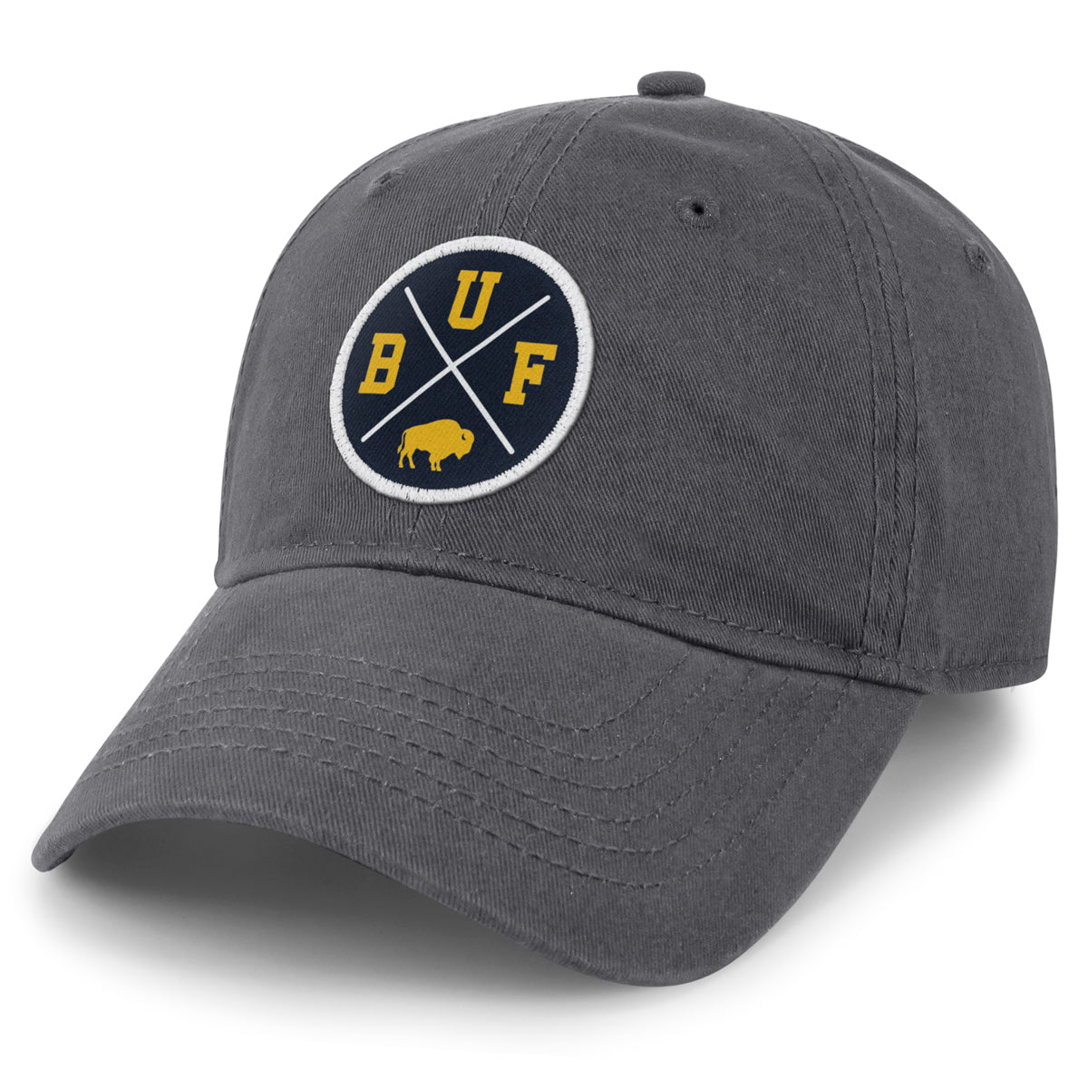 Buffalo Gold Bison Crossroads Dad Hat