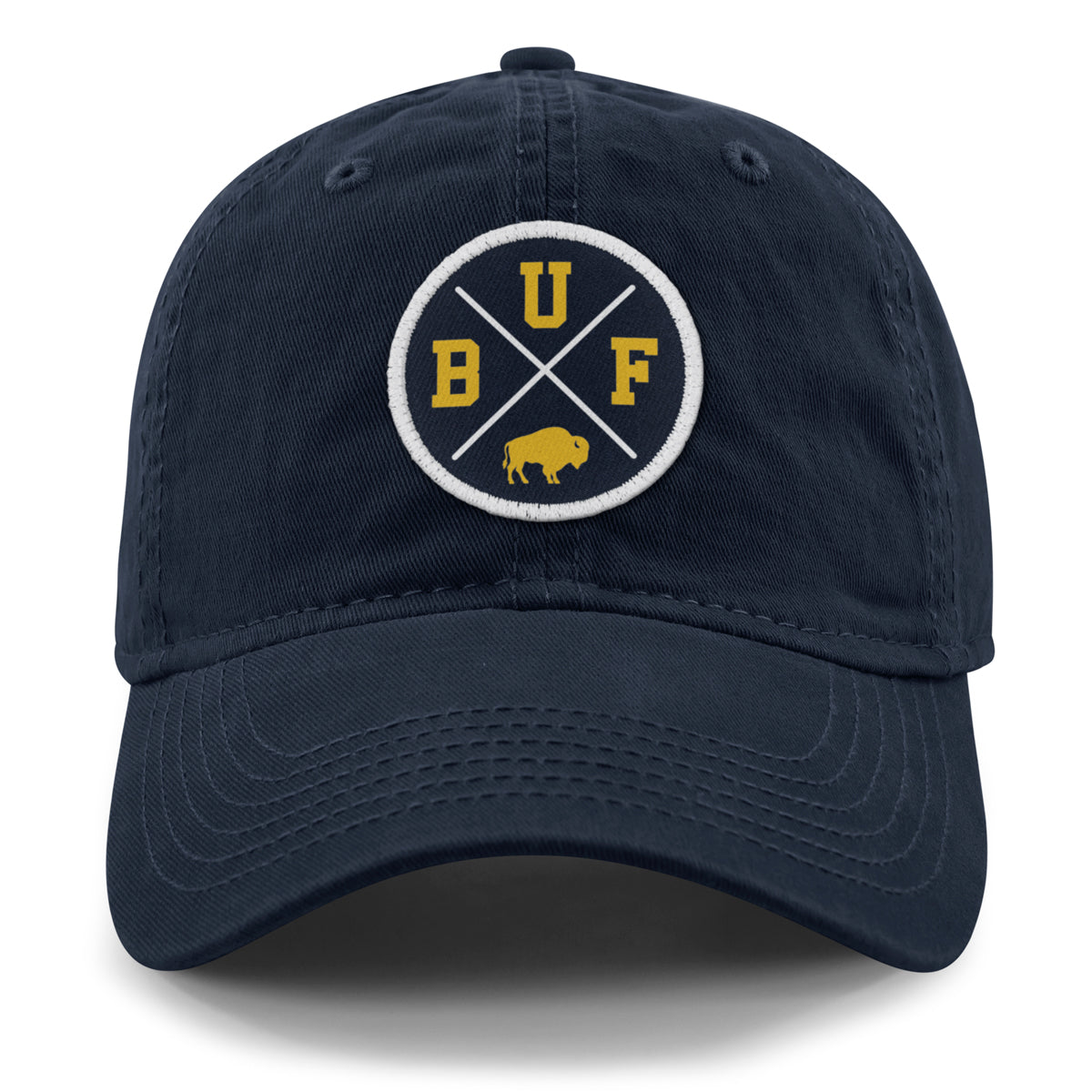 Buffalo Gold Bison Crossroads Dad Hat