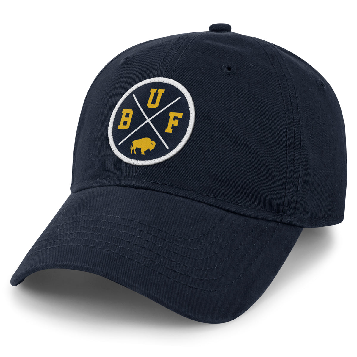Buffalo Gold Bison Crossroads Dad Hat