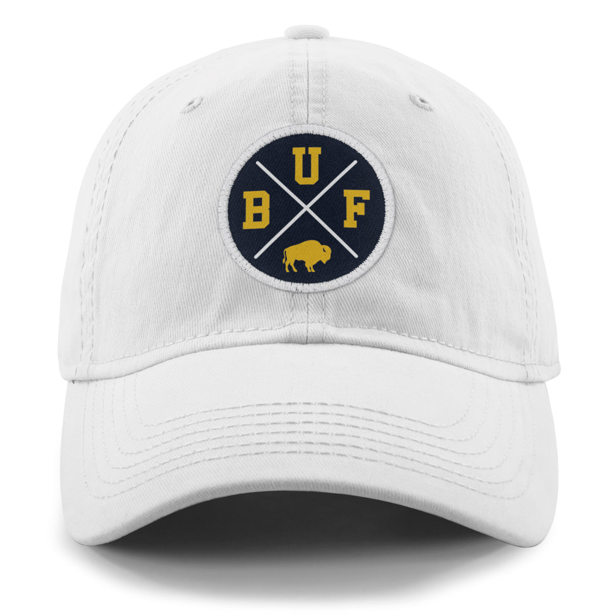 Buffalo Gold Bison Crossroads Dad Hat