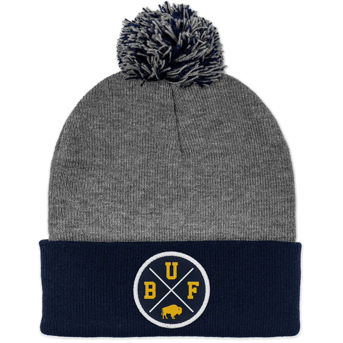 Buffalo Gold Bison Crossroads Two Tone Knit