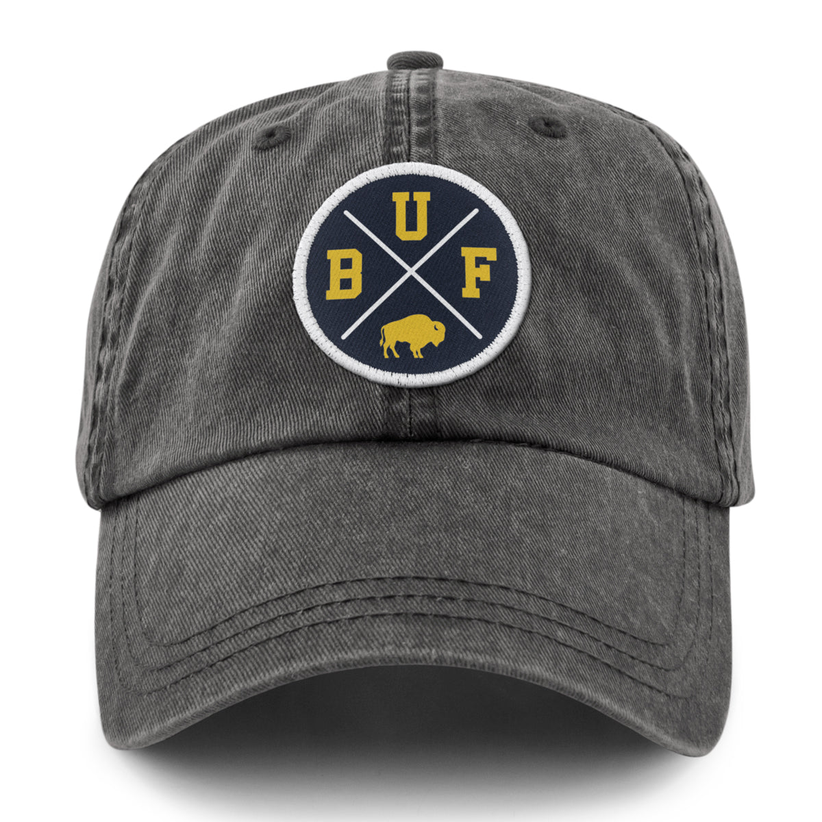 Buffalo Gold Bison Crossroads Dad Hat