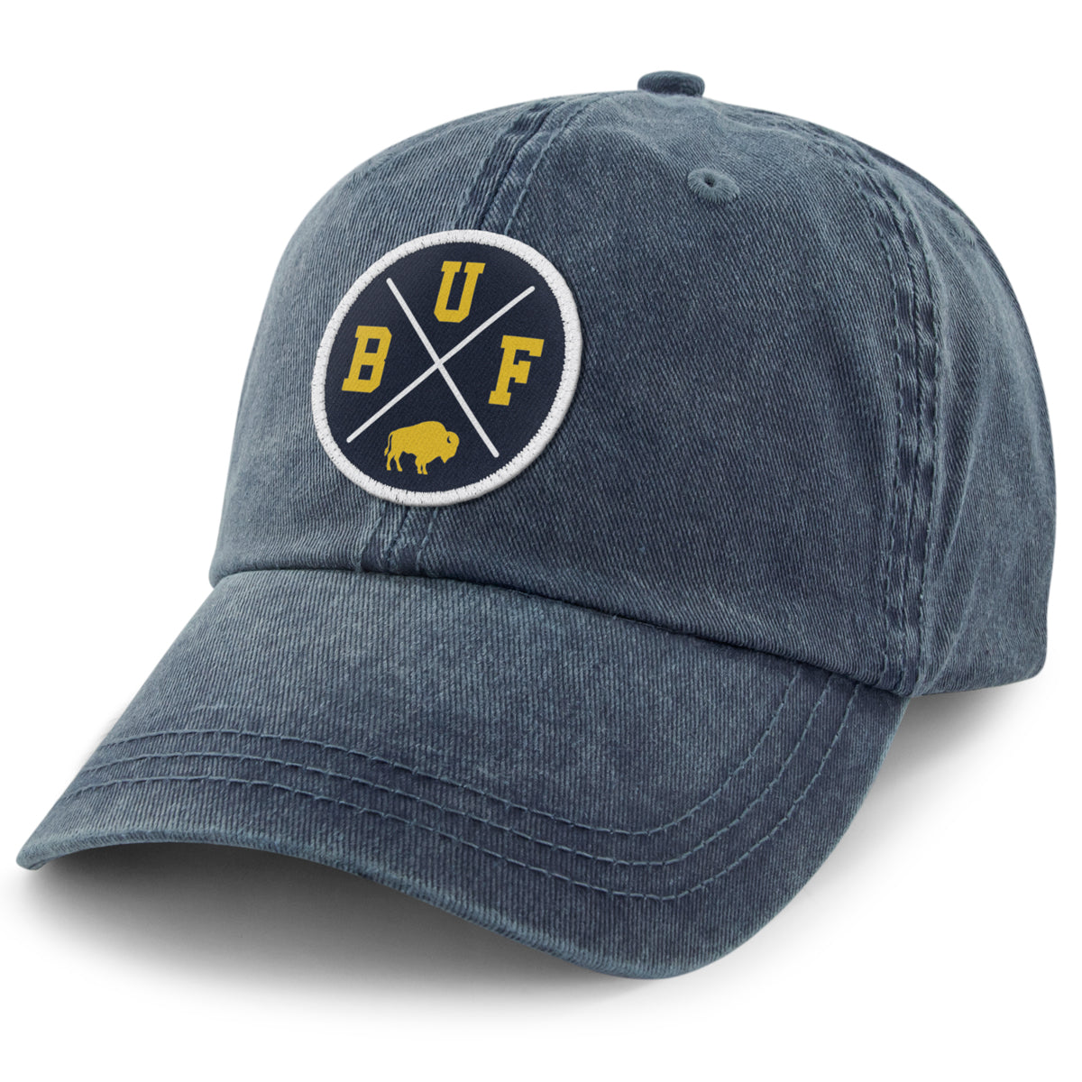 Buffalo Gold Bison Crossroads Dad Hat