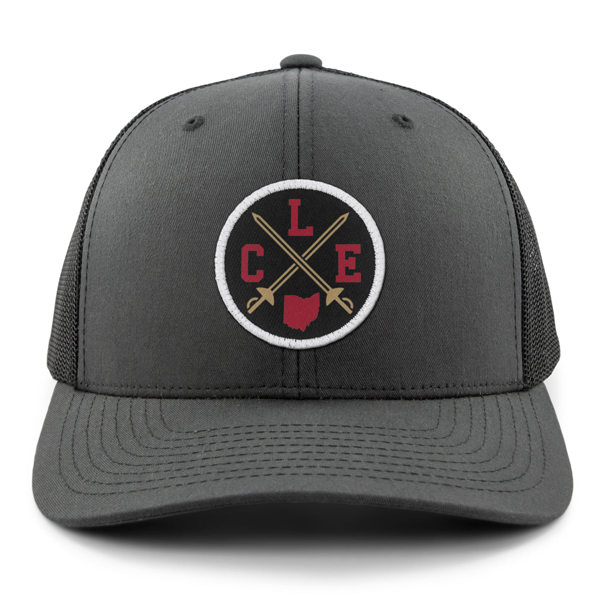 Cleveland Swordsman Crossroads Classic Snapback Trucker Hat