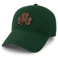 Syracuse 315 Shamrock Leather Patch Dad Hat