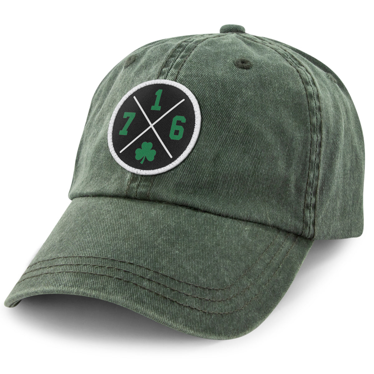 Buffalo 716 Shamrock Crossroads Dad Hat
