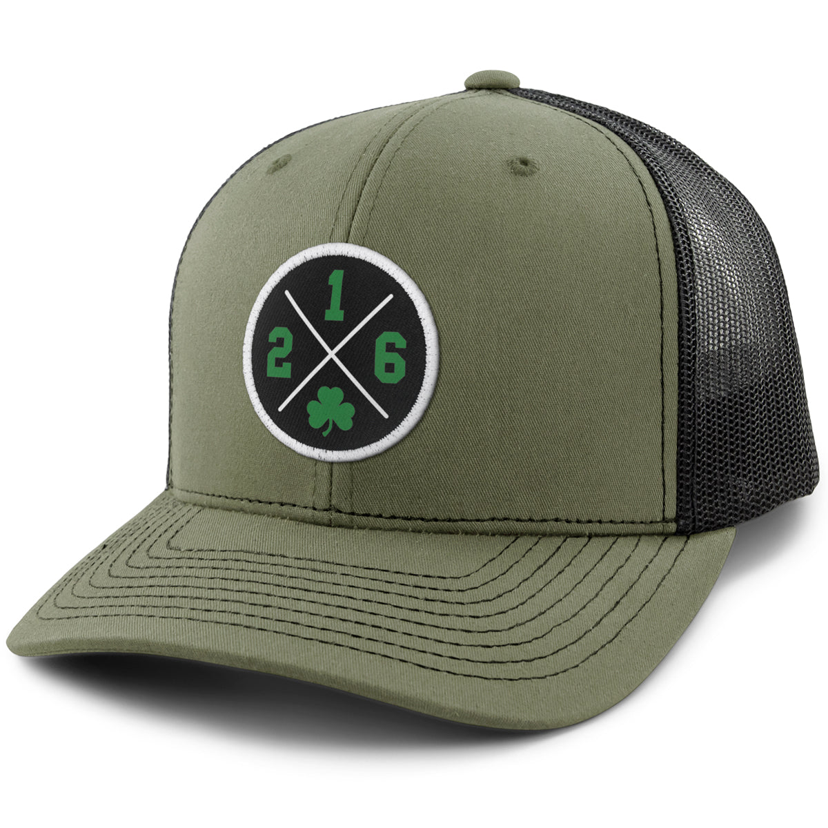Cleveland Shamrock Crossroads Classic Snapback Trucker Hat
