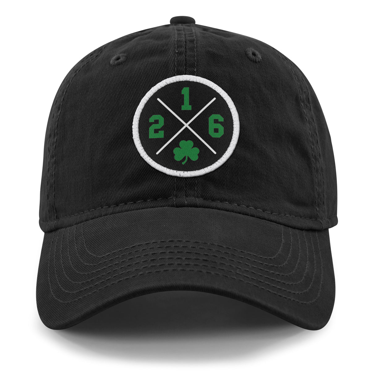 Cleveland 216 Shamrock Crossroads Dad Hat