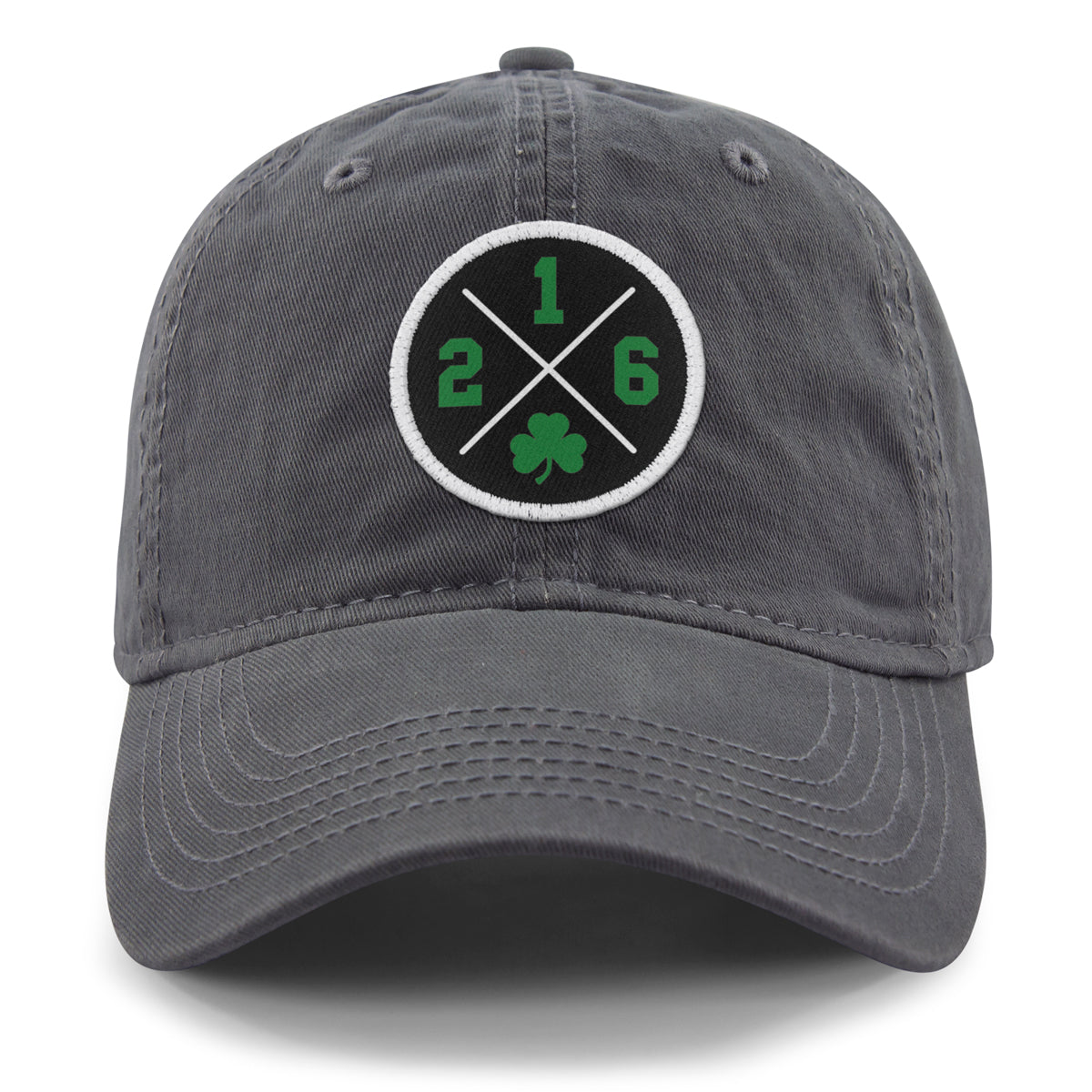 Cleveland 216 Shamrock Crossroads Dad Hat