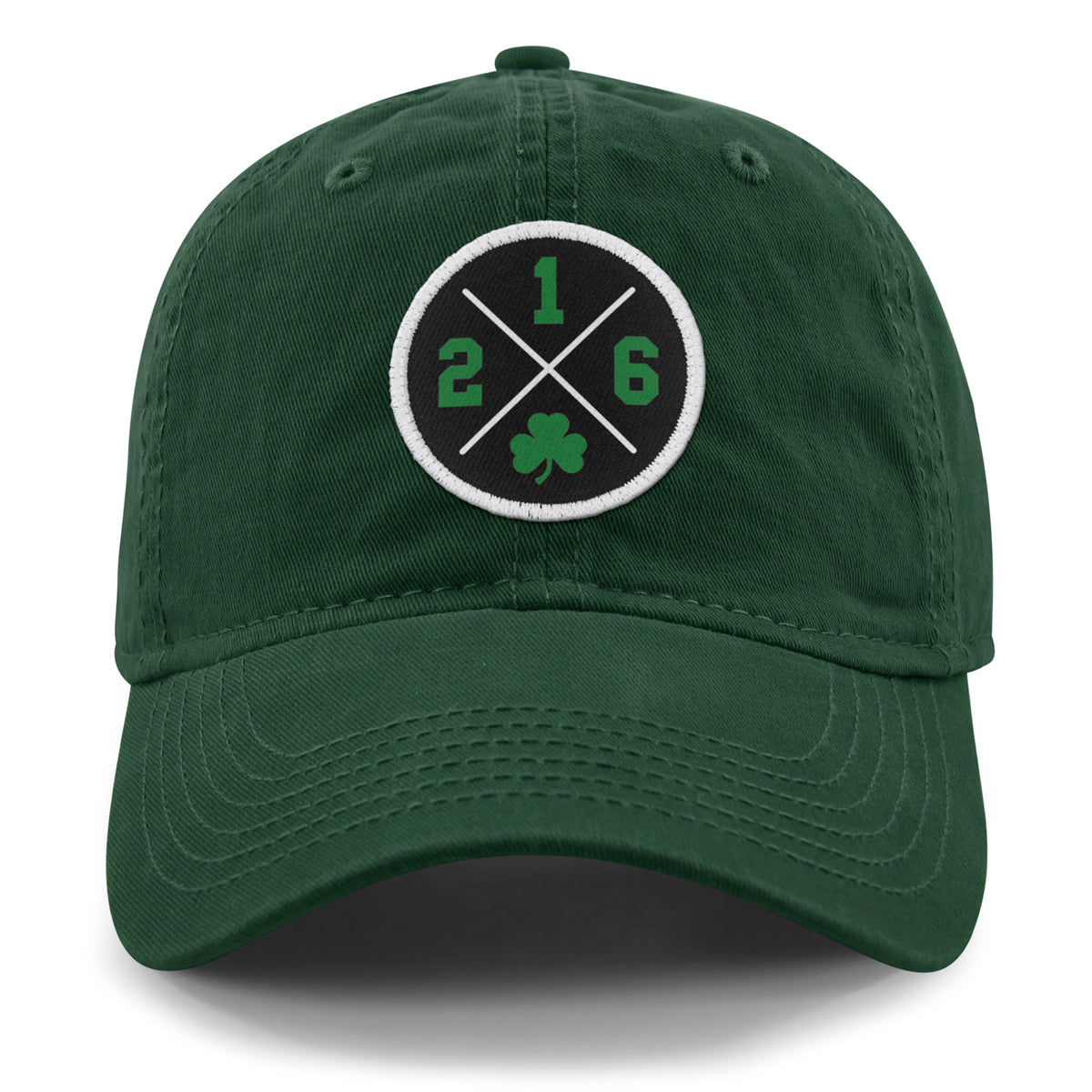 Cleveland 216 Shamrock Crossroads Dad Hat