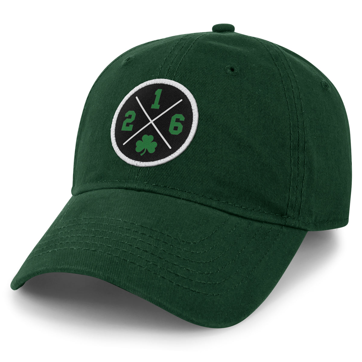 Cleveland 216 Shamrock Crossroads Dad Hat
