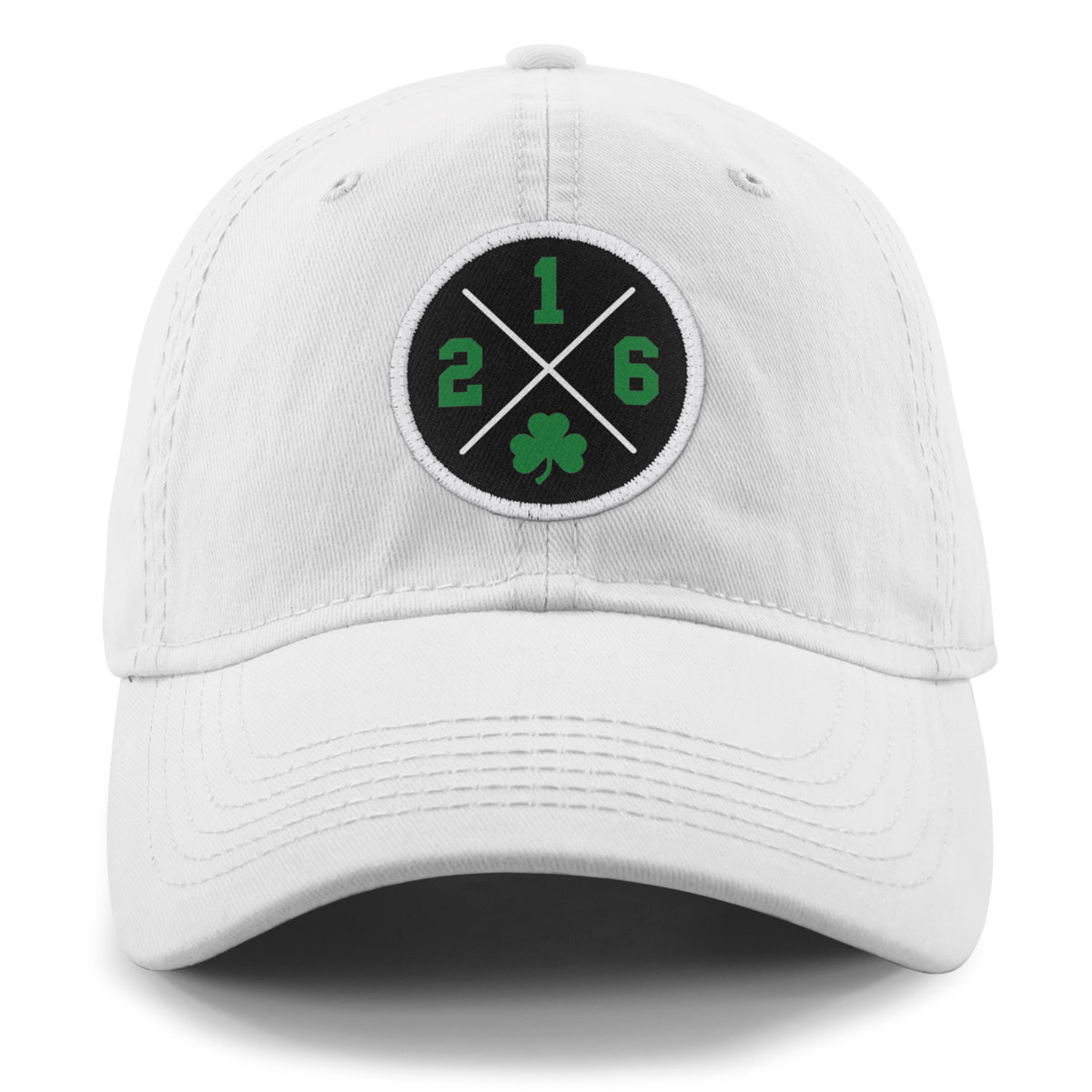 Cleveland 216 Shamrock Crossroads Dad Hat