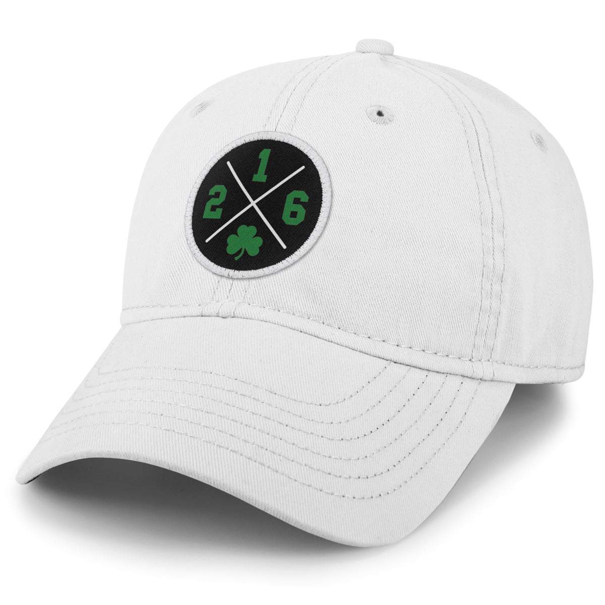 Cleveland 216 Shamrock Crossroads Dad Hat