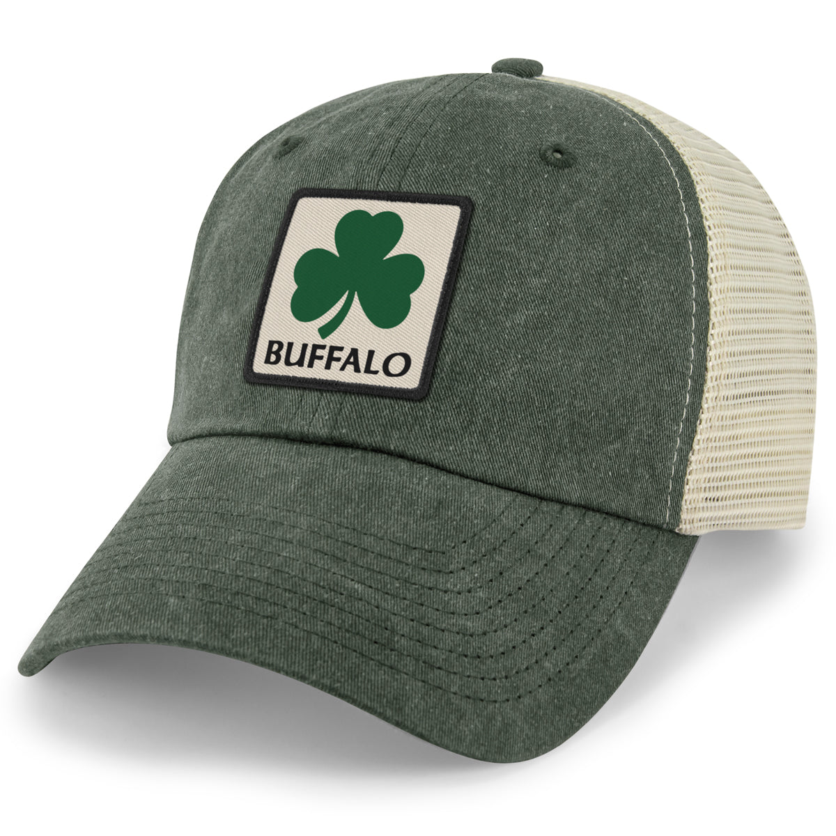 Buffalo Shamrock Town Square Relaxed Trucker Hat