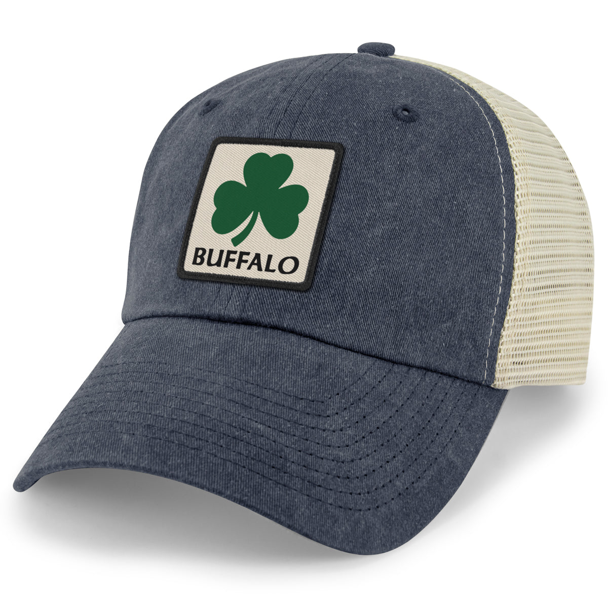 Buffalo Shamrock Town Square Relaxed Trucker Hat