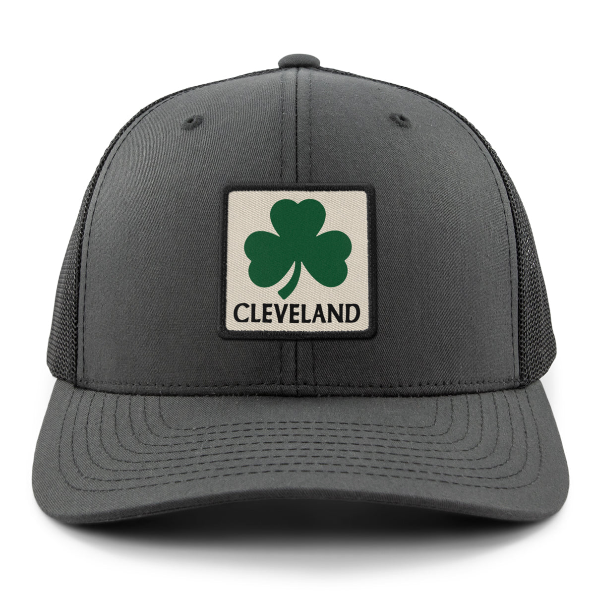 Cleveland Shamrock Town Square Classic Snapback Trucker Hat