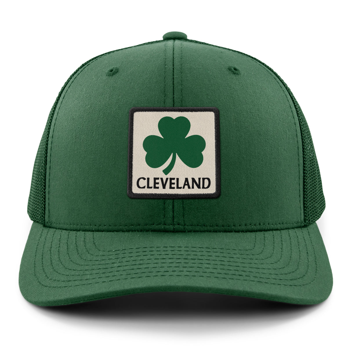 Cleveland Shamrock Town Square Classic Snapback Trucker Hat