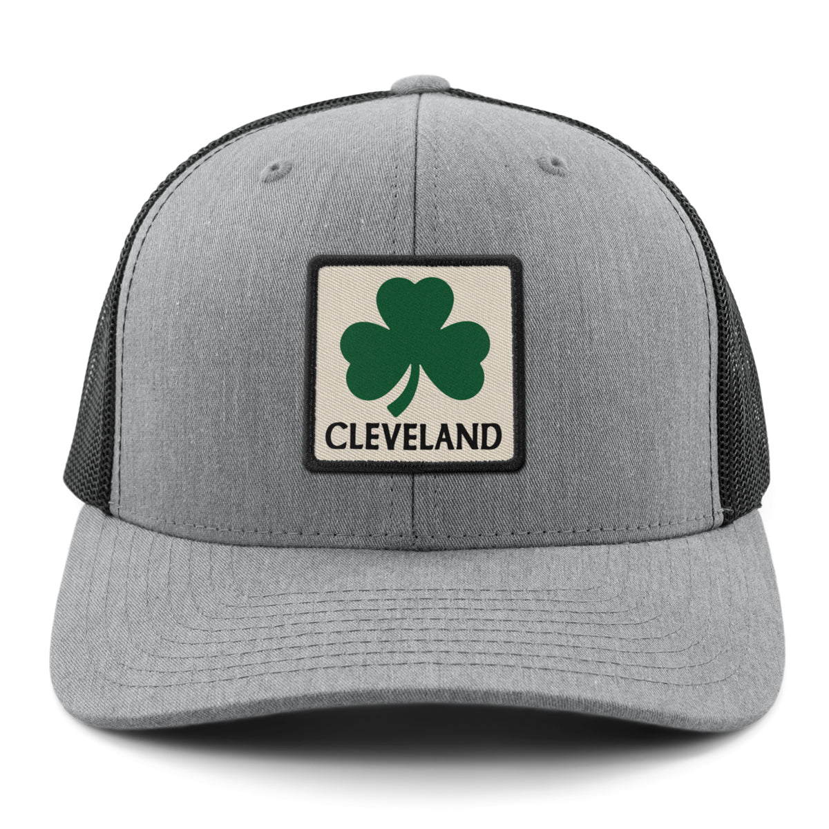 Cleveland Shamrock Town Square Classic Snapback Trucker Hat