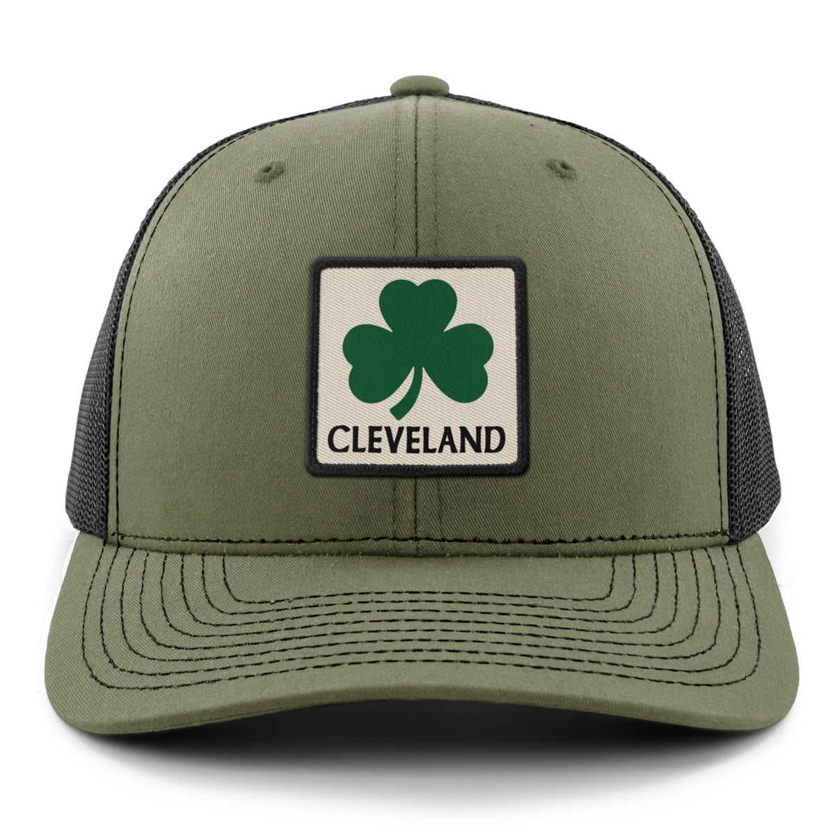 Cleveland Shamrock Town Square Classic Snapback Trucker Hat