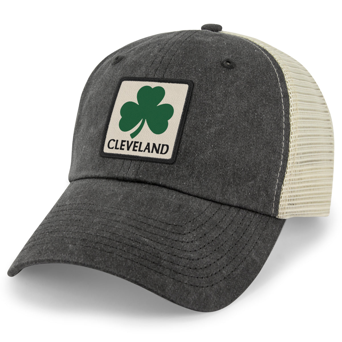 Cleveland Shamrock Town Square Relaxed Trucker Hat