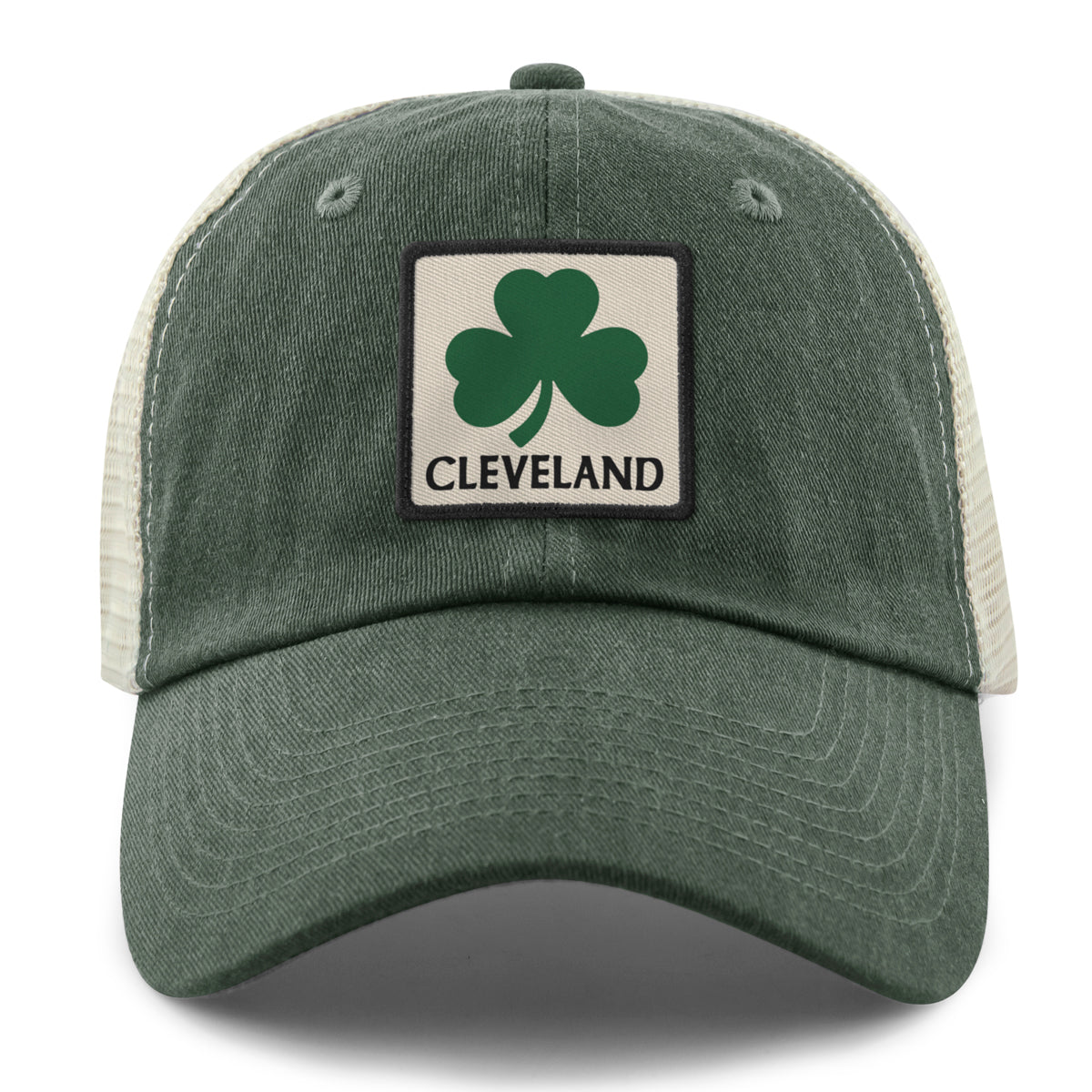 Cleveland Shamrock Town Square Relaxed Trucker Hat