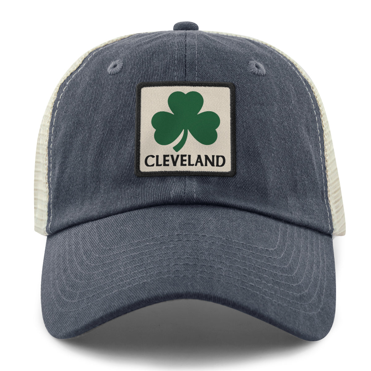 Cleveland Shamrock Town Square Relaxed Trucker Hat