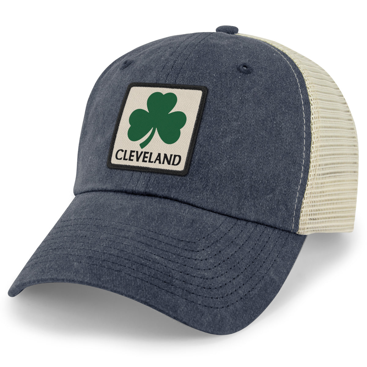 Cleveland Shamrock Town Square Relaxed Trucker Hat