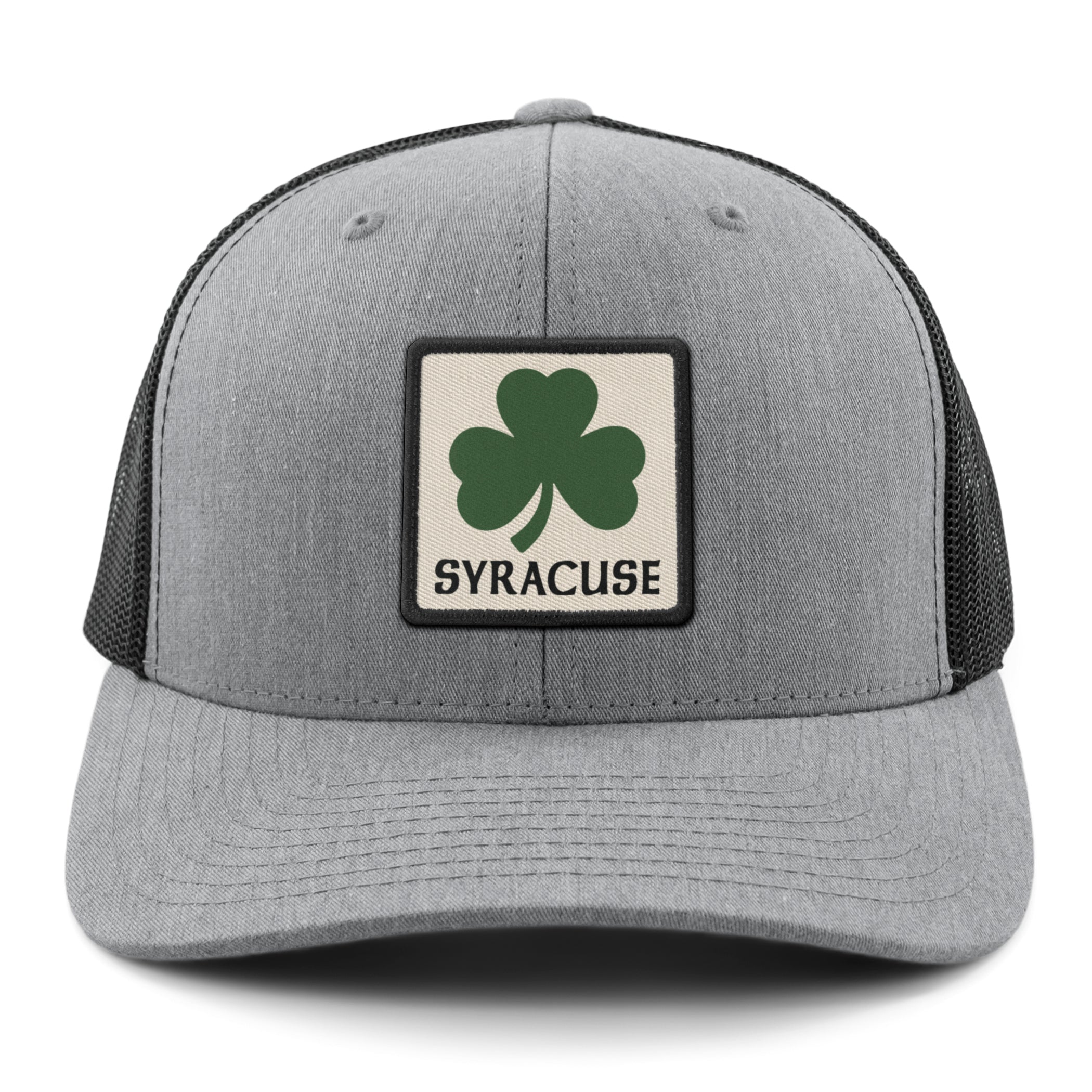 Syracuse Shamrock Town Square Classic Snapback Trucker Hat