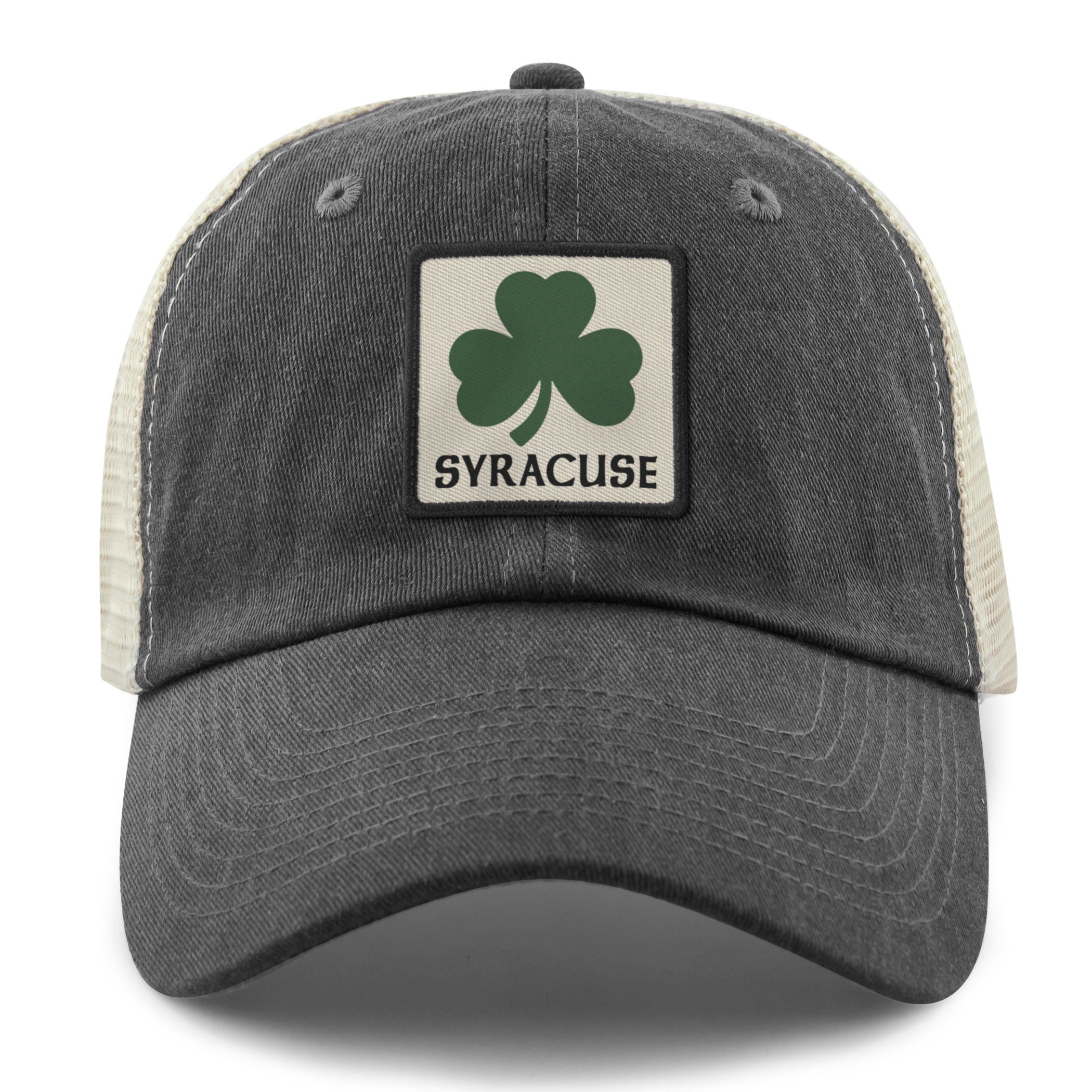 Syracuse Shamrock Town Square Relaxed Trucker Hat