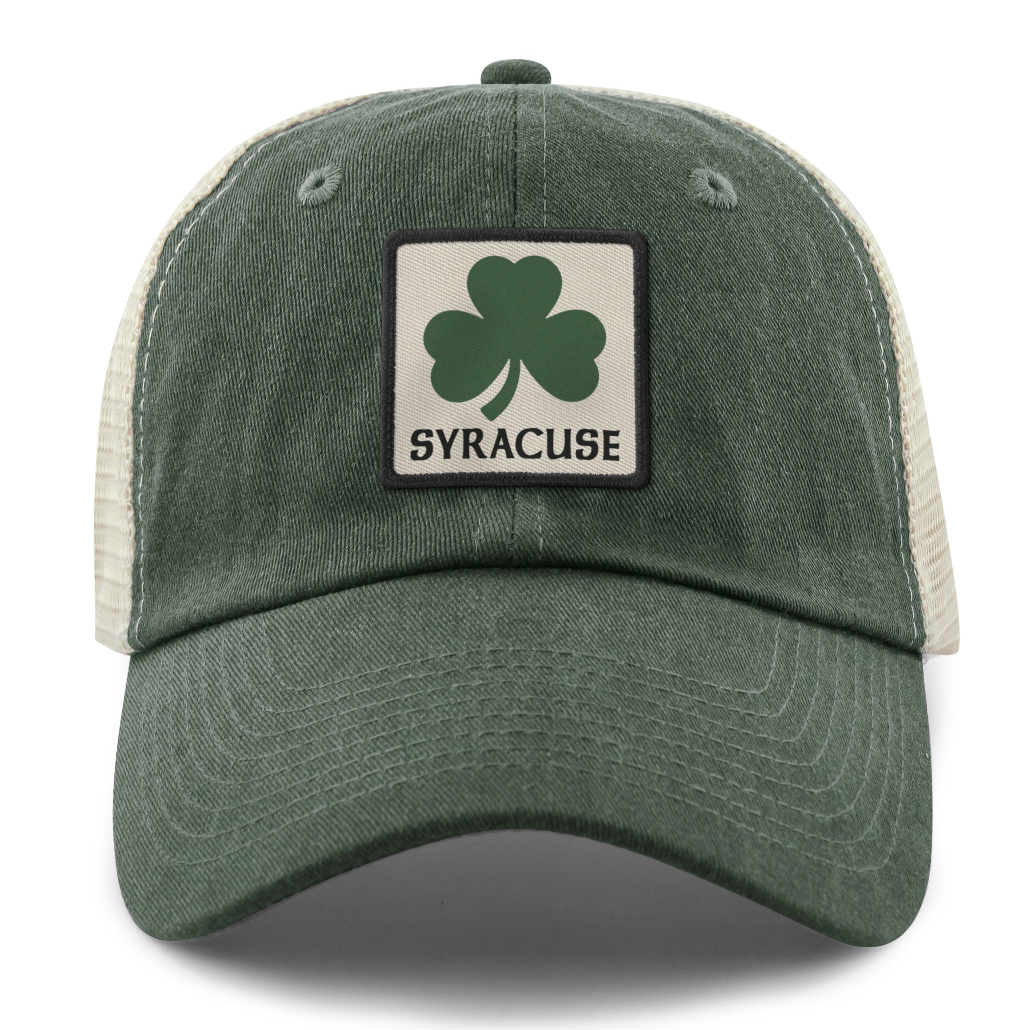 Syracuse Shamrock Town Square Relaxed Trucker Hat