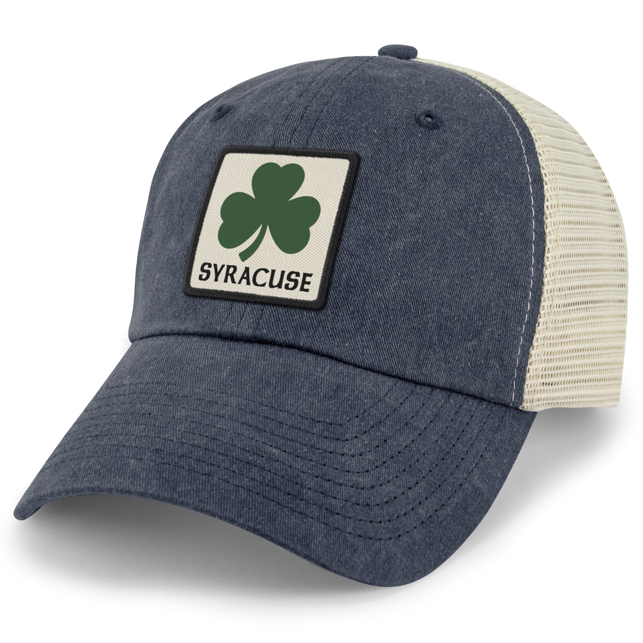 Syracuse Shamrock Town Square Relaxed Trucker Hat
