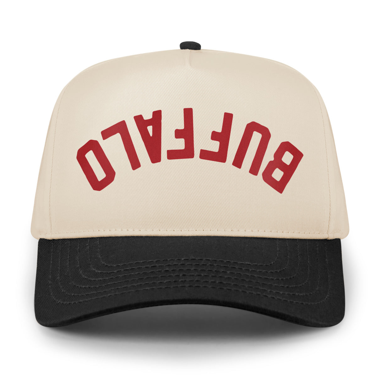 Buffalo Upside Down Arch Retro Snapback Hat