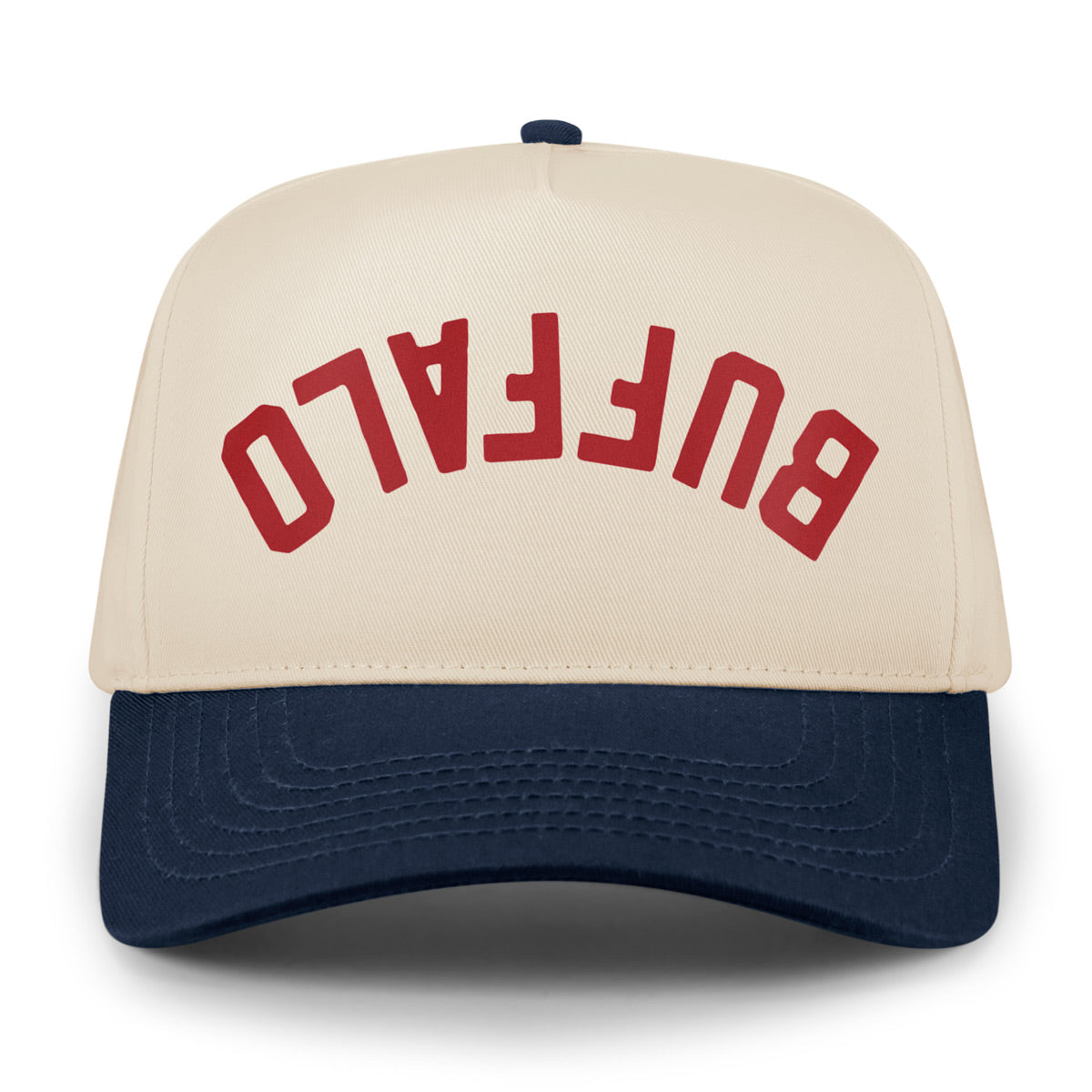 Buffalo Upside Down Arch Retro Snapback Hat