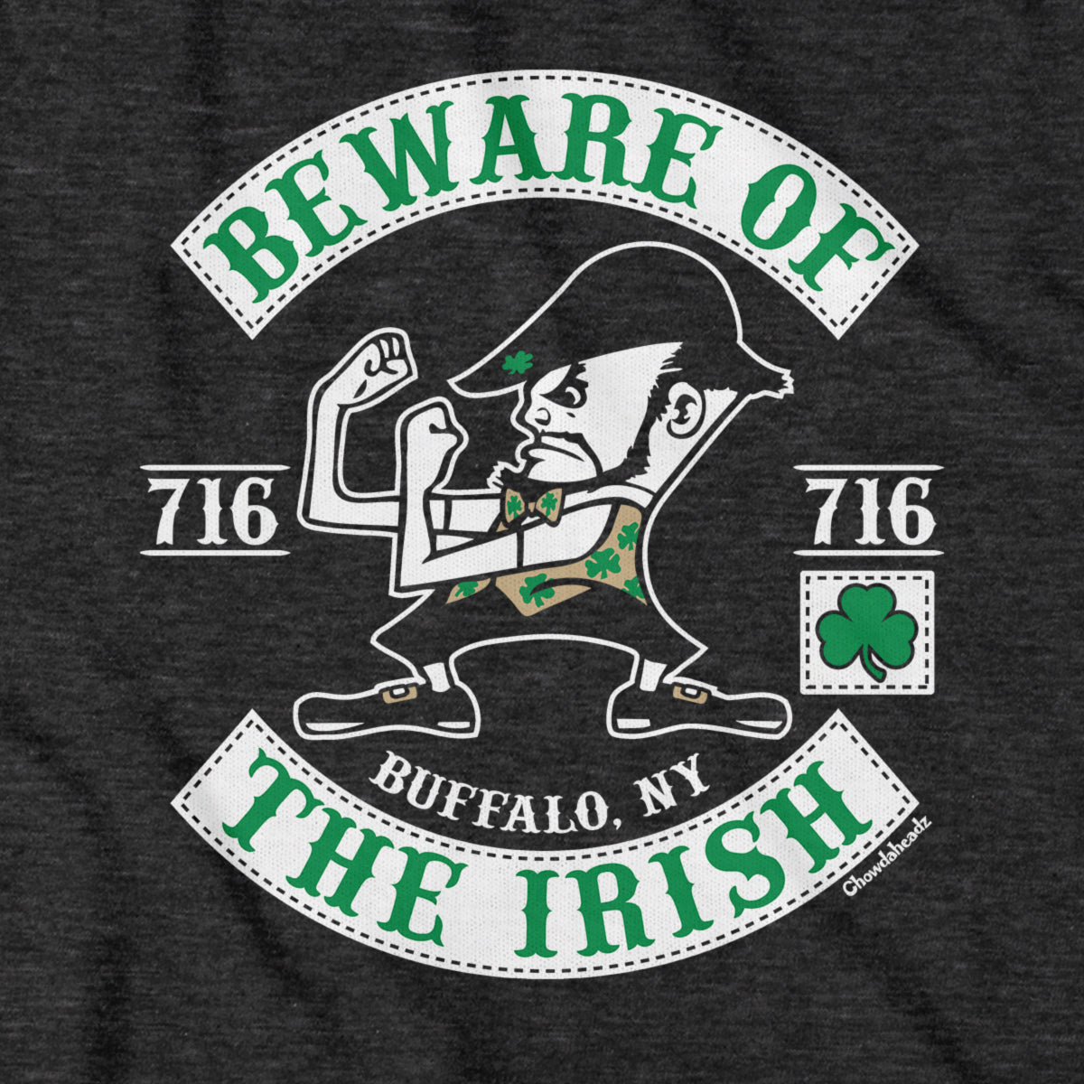 Beware of The Irish Buffalo Hoodie