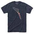 Born Into It Anna Maria Island Stars & Stripes T-shirt featuring patriotic design and soft cotton fabric.