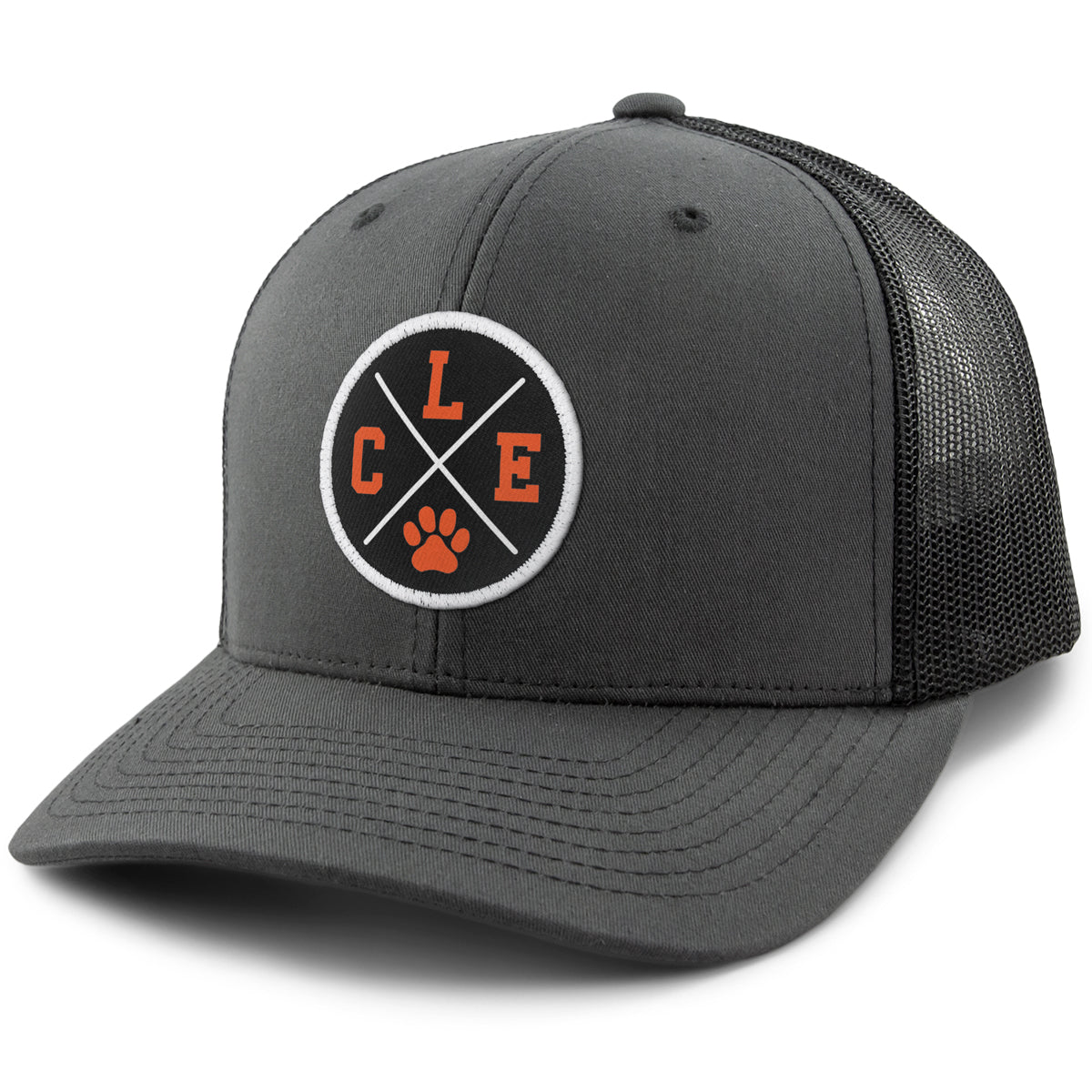 Cleveland Dog Paw Crossroads Classic Snapback Trucker Hat