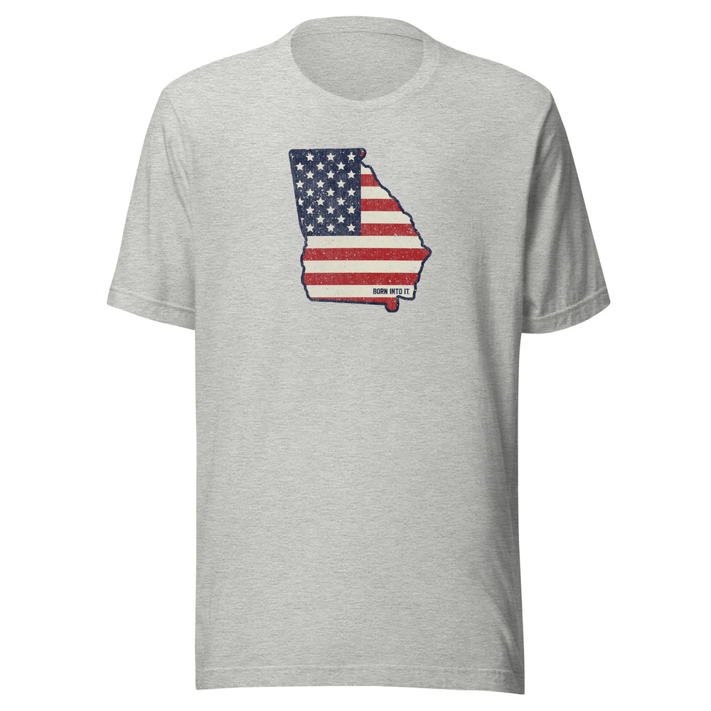 Georgia Stars & Stripes Unisex t-shirt