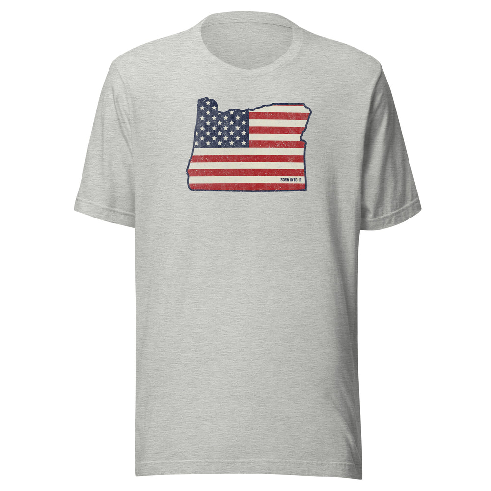 Oregon Stars & Stripes Unisex t-shirt