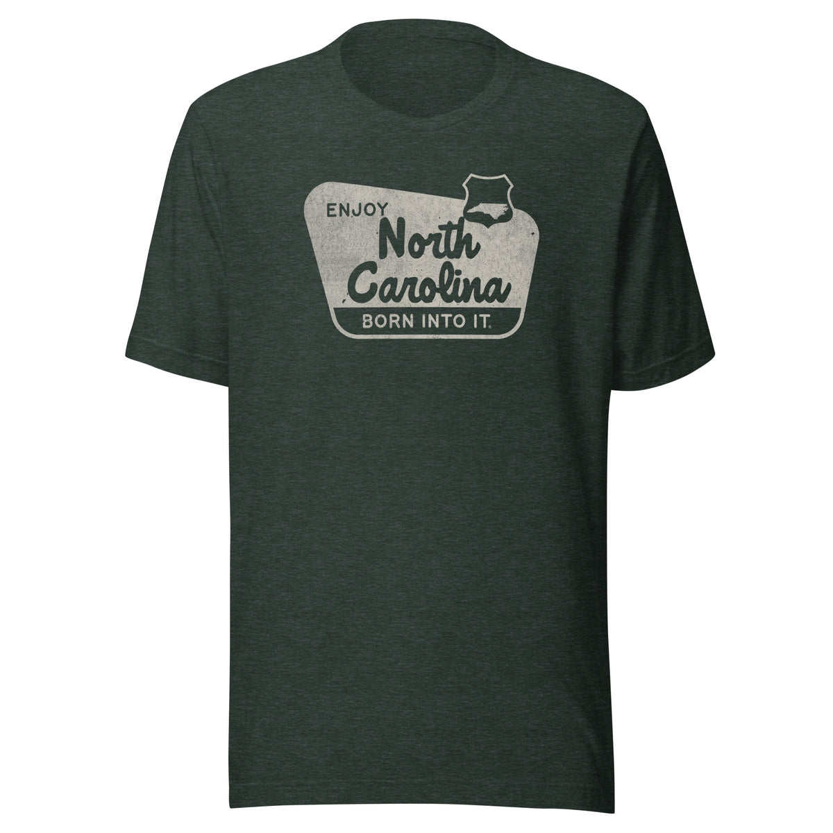 Enjoy North Carolina National Forest Sign Unisex t-shirt