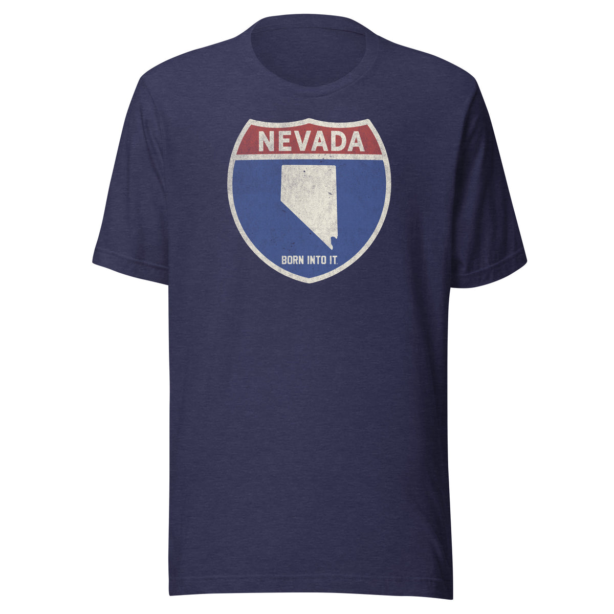 Nevada Road Sign Unisex t-shirt