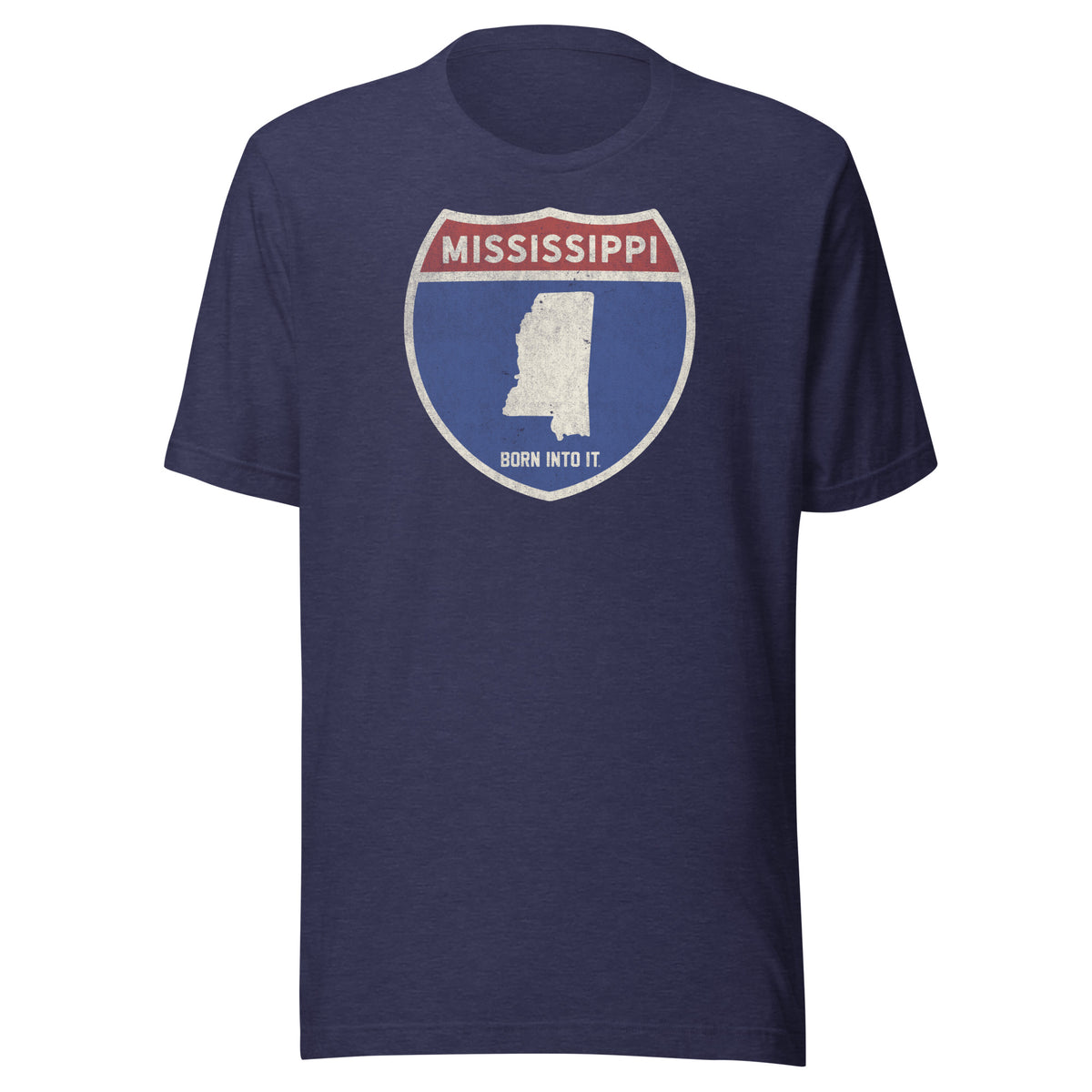 Mississippi Road Sign Unisex t-shirt