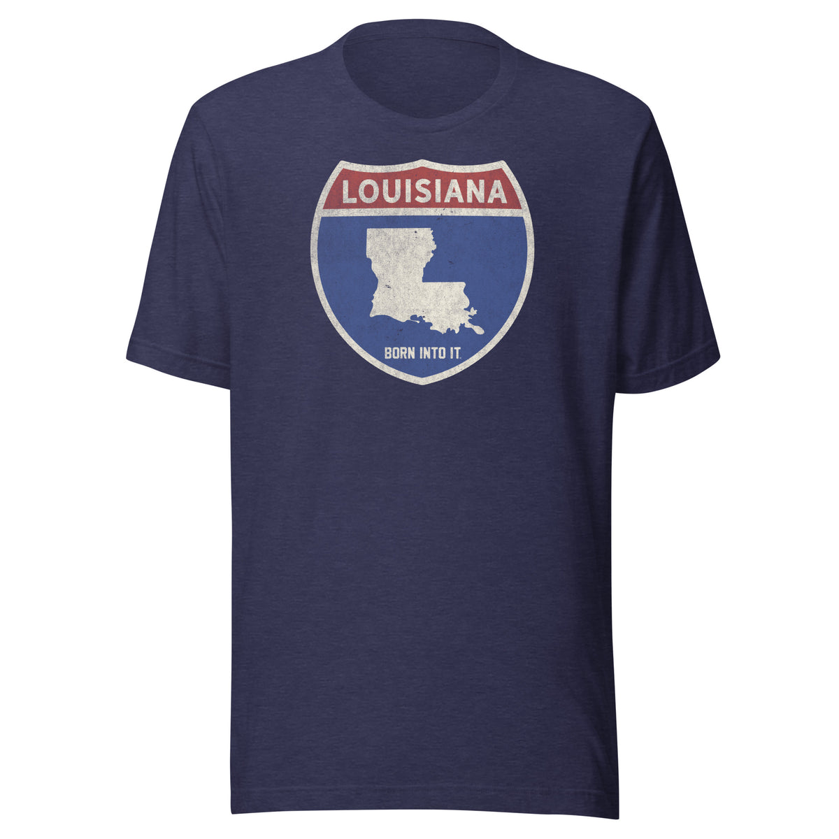 Louisiana Road Sign Unisex t-shirt